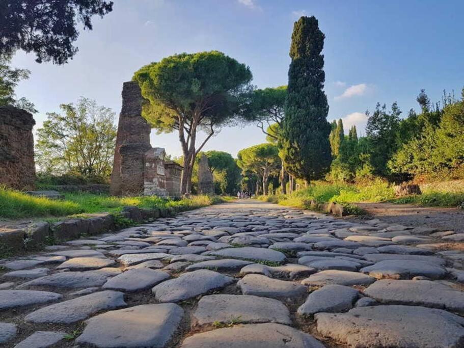 Rooftop Appia Antica,Silenzioso Riservato Two Bedrooms Two Bathrooms Rome Luaran gambar