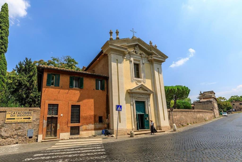 Rooftop Appia Antica,Silenzioso Riservato Two Bedrooms Two Bathrooms Rome Luaran gambar